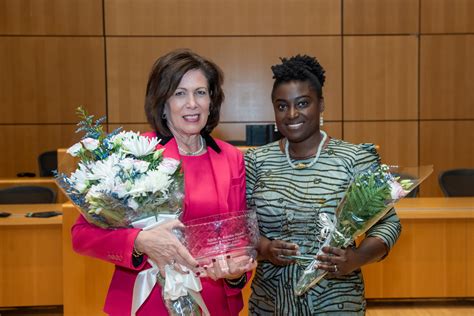 Hon. Susan E. Schwab and Samantha Divine Jallah ’14 recognized at Penn ...