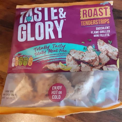 Roast chicken strips from Taste & Glory - Vegan Product Reviews ...
