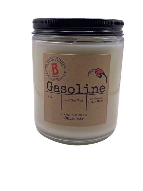 Gasoline Scented Candle – Billington Farms