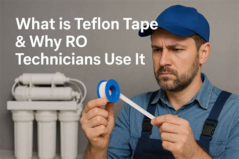 What is Teflon Tape & Why RO Technicians Use It