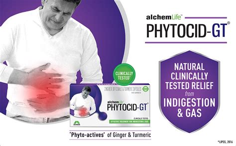 Buy Phytocid GT® Zingiber Officinale And Turmeric Capusles For ...