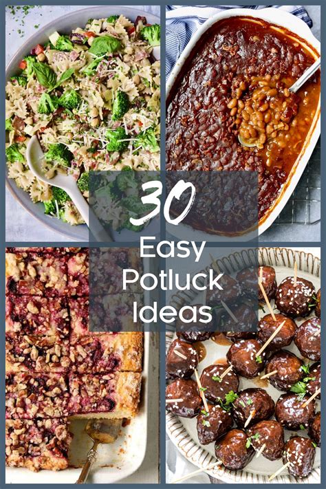 30 easy potluck ideas – Artofit