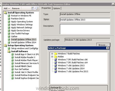 Image result for Task Sequence Editor