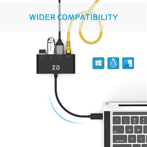 Buy QZ C Port Ethernet | C To Ethernet | Ethernet Adapter To USB C ...