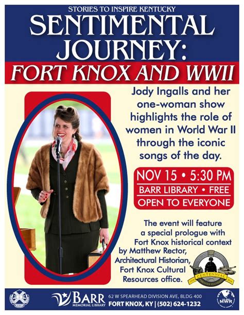 Jody Ingalls returns to Barr Memorial Library to perform 'Sentimental ...