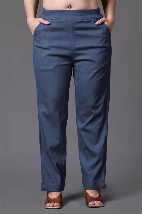 Buy Lycra Formal Pants & Stretchable Pants For Ladies - Apella