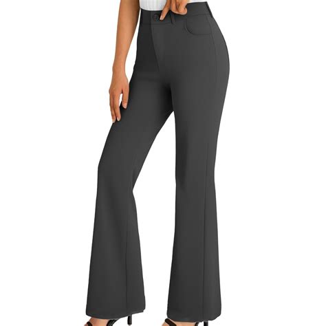 REALiKUN Womens Bootcut Dress Pants Business Casual Work Pants with ...
