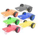 [Coloured] 2WD Smart Robotic Car Two Wheel Drive Kit with Acrylic Chas