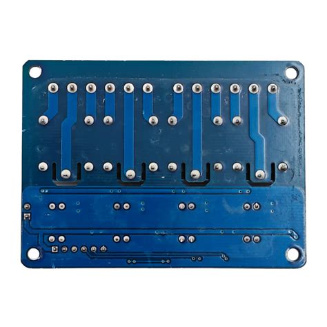 12V 4-channel Relay Module with Optocoupler – Robocraze