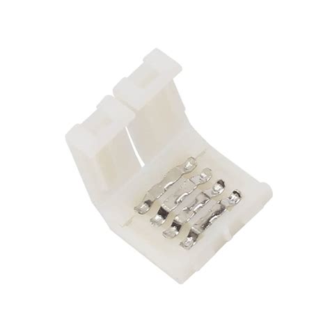 10mm 4pin LED Connector Solderless L Shaped LED Strip – REES52
