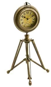 Caffco International Clock on Tripod Stand : Amazon.in: Home & Kitchen