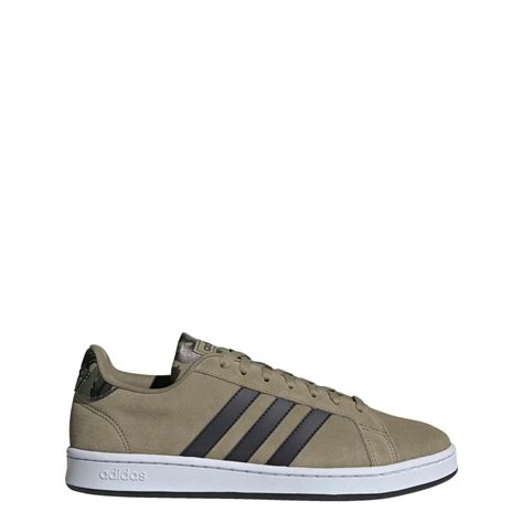 Buy adidas Men's Grand Court Racquetball Shoe, Orbit Green/Carbon/White ...