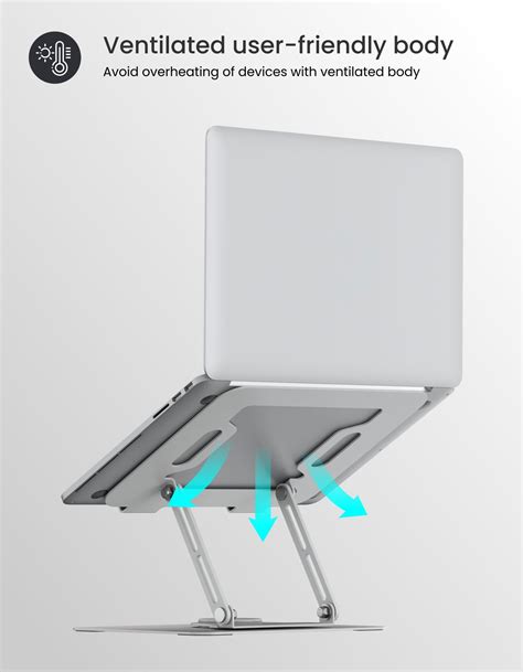 Buy Portronics My Buddy K9 Adjustable Laptop Stand Online