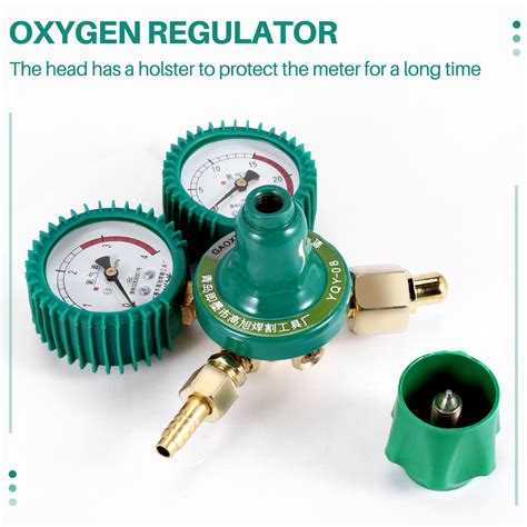 Buy Oxygen Gas Bottle Regulators O2 Reducing Pressure Inhaler Acetylene ...