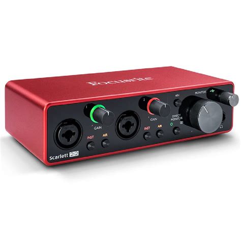 Buy Focusrite Scarlett 2i2 3rd Gen USB 2.0 Audio Interface Online | Bajaao