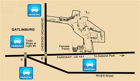 Free Gatlinburg Parking