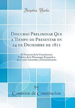 Buy Discurso Preliminar Que a Tiempo de Presentar En 24 de Diciembre de ...