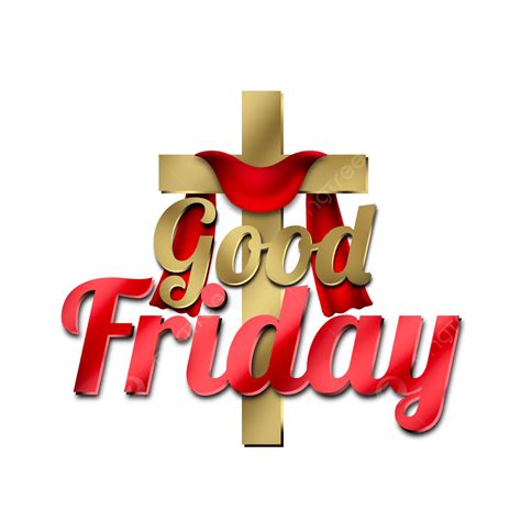 Good Friday Transparent Label Element, God, Good, Silhouette PNG ...
