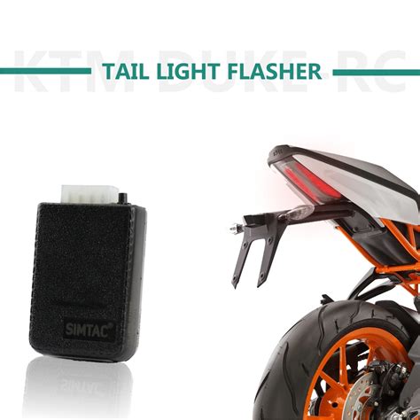 KTM | Compatible | Simtac | PNP Tail Light Flasher / Adapter | TLF20-B ...