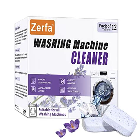 Zerfa (Pack of 24) Lavender-scented Washing Machine Deep Cleaner ...
