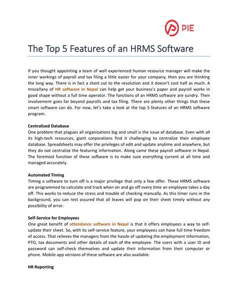 Image result for HRMS Software Features