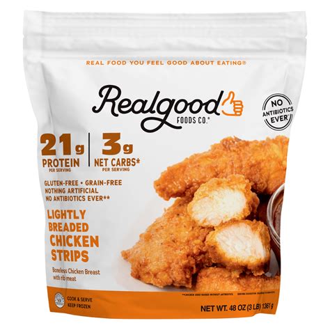 Costco Lightly Breaded Chicken Breast Strips – Real Good Foods