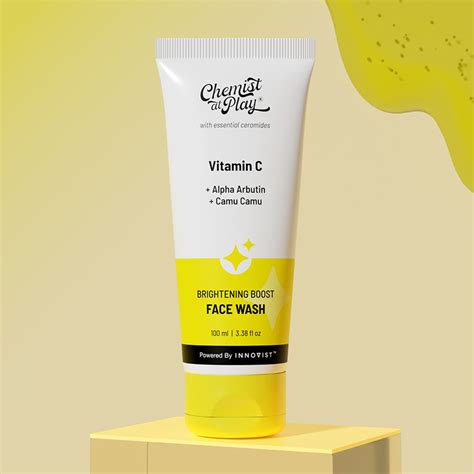 Brightening Boost Face wash with Vitamin C | Chemist At Play – Innovist