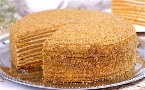 Торт Медовик самый лучший со сметанным кремом рецепт с фото пошагово