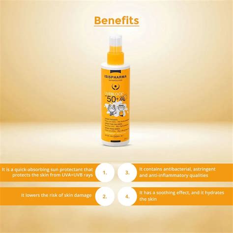 Isispharma UVE Block SPF 50+ Kids Spray 200ml