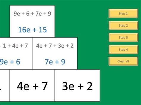 Image result for Algebra Pyramid Solver