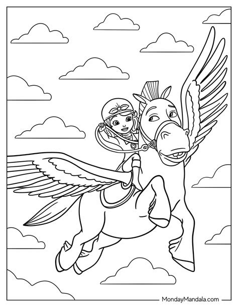 Sofia The First Minimus Coloring Pages