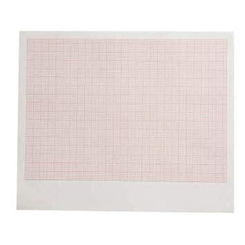 TMT A4 Non-Glossy Printable ECG Graph Paper (Pack of 200 Sheets ...
