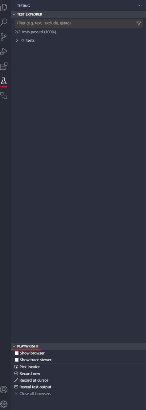 Image result for Playwright Extension vs Code