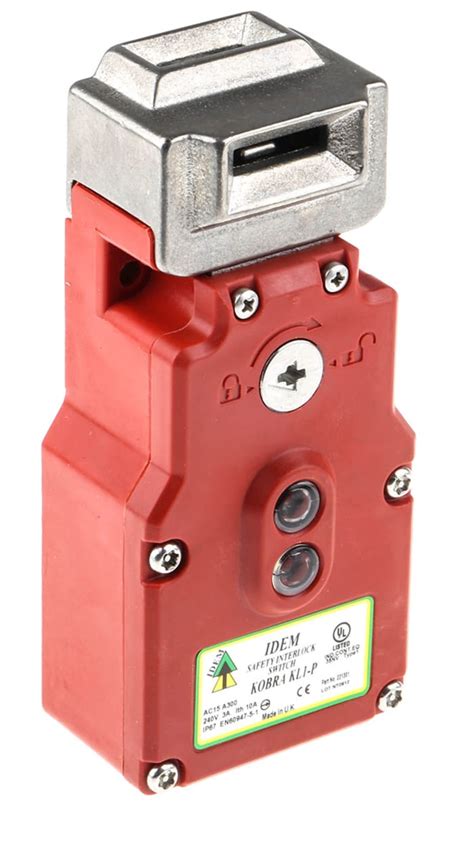 221301 IDEM | IDEM KL1-P Series Solenoid Interlock Switch, Power to ...