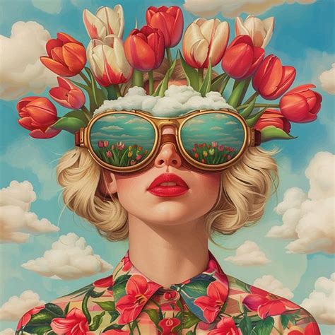 Miss Holland by Mirjam Duizendstra on canvas, poster, wallpaper and more