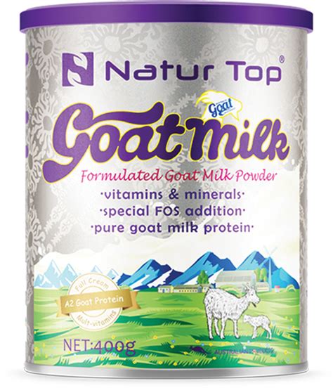 FORMULATED GOAT MILK POWDER 400g - CM8
