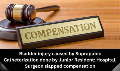 Bladder injury caused by Suprapubic Catheterization done by Junior ...