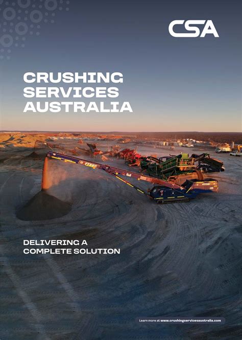 Crushing Services International Jobs