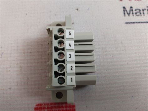 Lot Of 10X Weidmuller 1612050000 Pcb Plug-in Connector – Aeliya Marine Tech