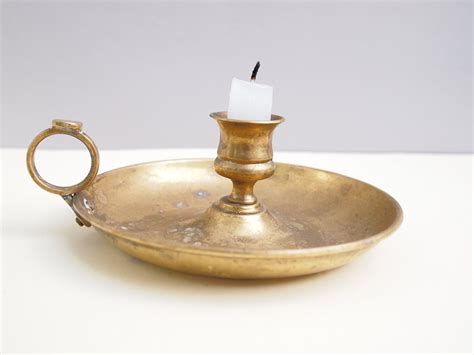 Brass Candle Holder Vintage Candlestick