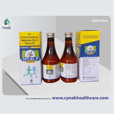 SPCAL-P Syrup Cynak Lifesciences