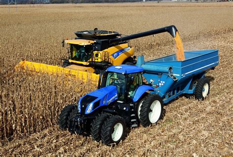 Трактор New Holland T8040 | технические характеристики, габаритные ...