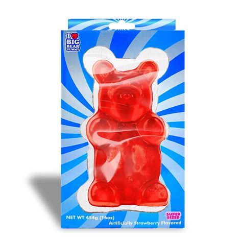 SUPER SIZE Gummy Teddy Bear – Sugarly Sweets