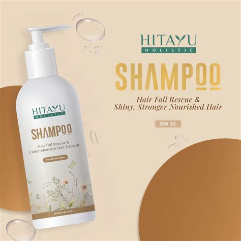 Hitayu Hair Shampoo | Anti-Hairfall + Dandruff Control + Hair Growth S ...