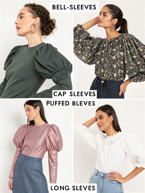 80 Different Types of Sleeves: A Complete Guide（Part 1） - Clothing ...