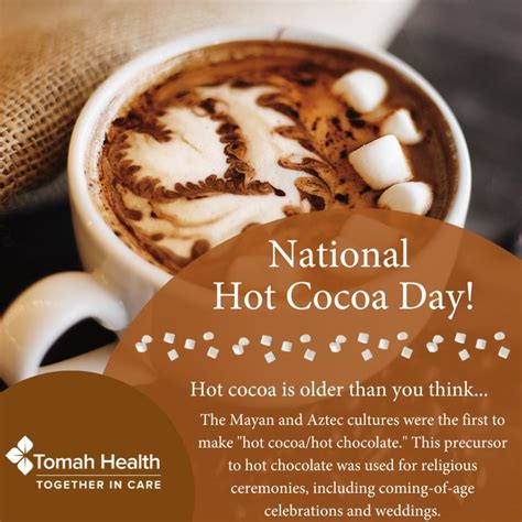 National Hot Chocolate Day! | Tomah Health