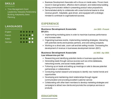 Development Associate Resume Examples 的图像结果
