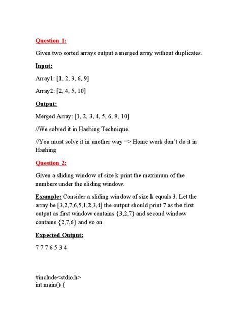 Image result for Array Questions