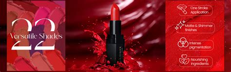 Midnight Twinkle - Shimmer Lipstick - Maroon, Metallic Lipsticks | 4.2 ...