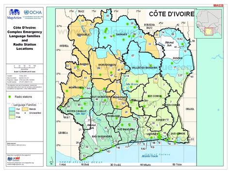 Cote d'ivoire maps - infoasaid MapAction | PDF